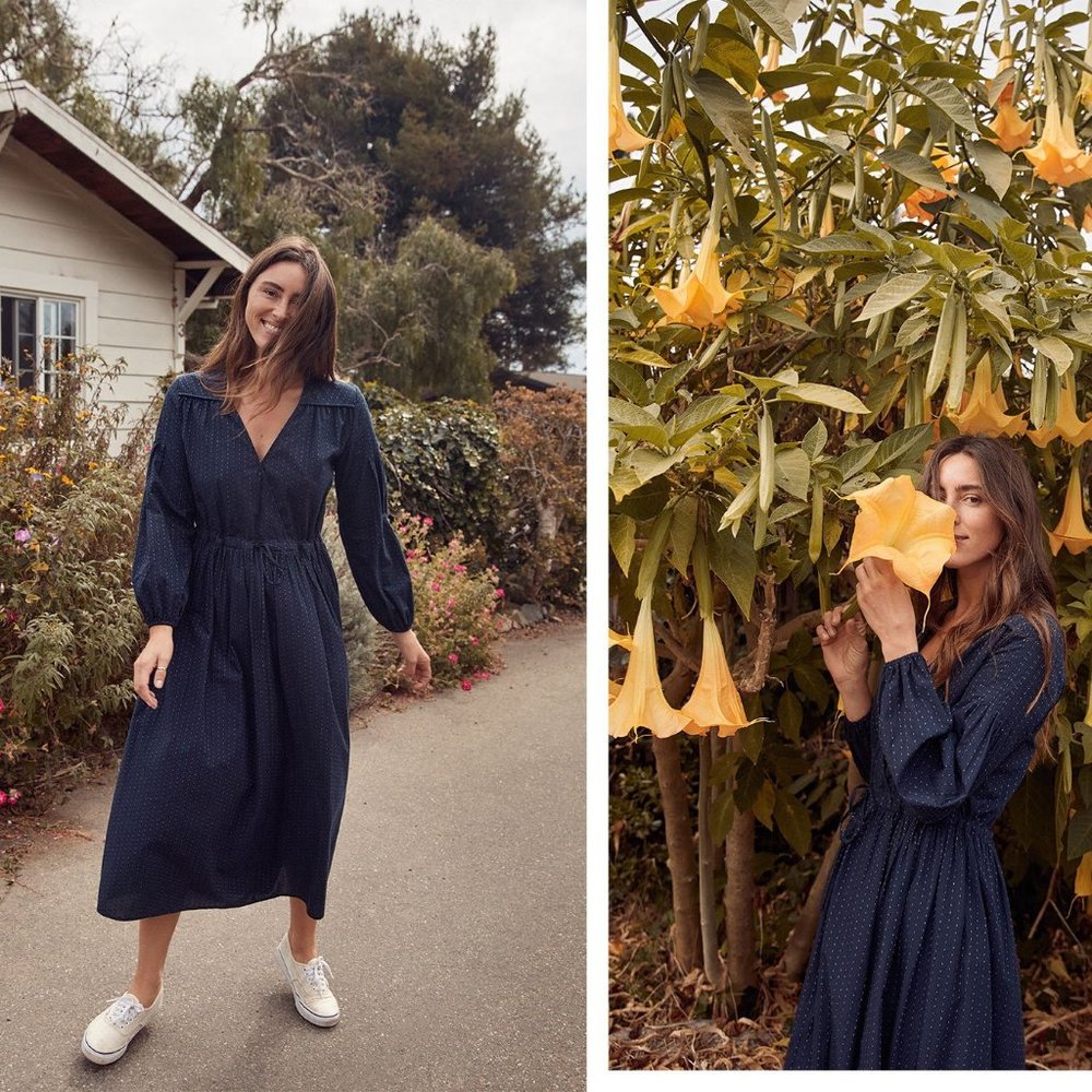 Christy Dawn Delilah Dress O/S One Size Color Navy